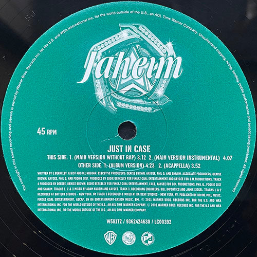 JAHEIM // JUST IN CASE (4VER)