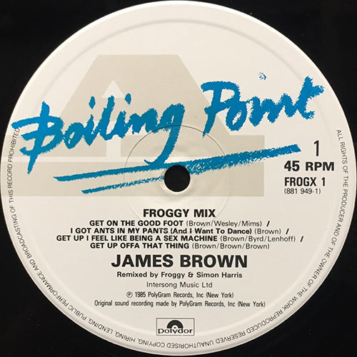 JAMES BROWN // FROGGY MIX (2VER)