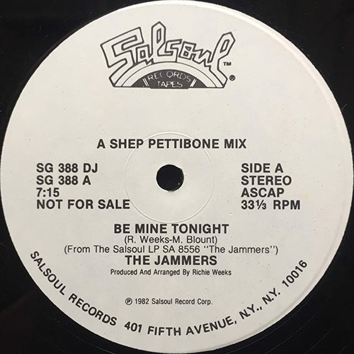 JAMMERS // BE MINE TONIGHT (7:15/5:00) / INST (7:15)