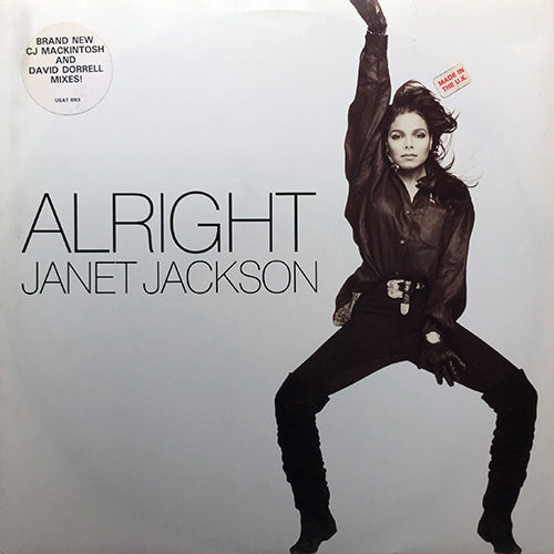JANET JACKSON // ALRIGHT (CJ MACKINTOSH REMIX) (HIP HOP MIX) (7:24) / (HOUSE MIX) (9:10)