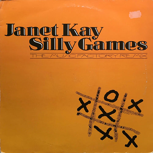 JANET KAY // SILLY GAMES (MUSIC FACTORY EXTENDED SAX REMIX) / A TRIVIAL PURSUIT - JUST A GROOVE