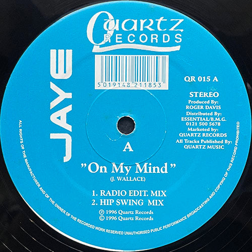 JAYE // ON MY MIND (4VER)