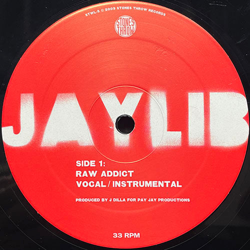 JAYLIB // RAW ADDICT (2VER) / ICE (3VER) / BONUS BEAT