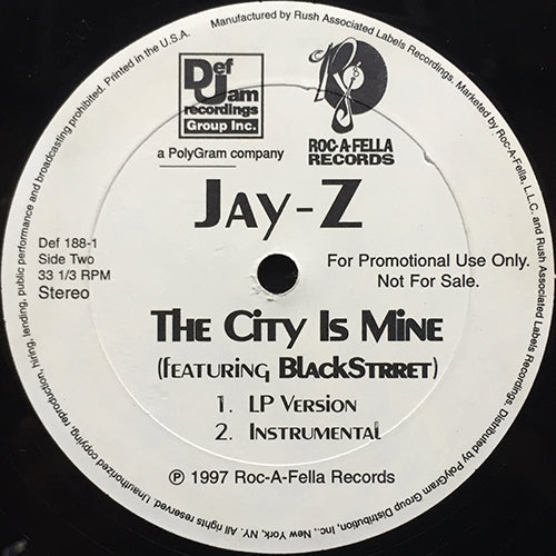 JAY-Z feat. BLACKSTREET // THE CITY IS MINE (3VER)