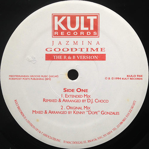 JAZMINA // GOODTIME (R&B VERSION) (4VER)
