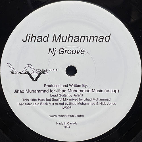 JIHAD MUHAMMAD // NJ GROOVE (2VER)