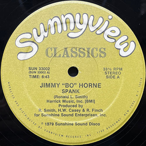 JIMMY "BO" HORNE // SPANK (6:43) / IS IT IN (5:23)