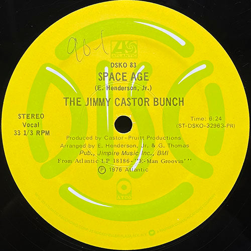 JIMMY CASTOR BUNCH // SPACE AGE (6:24) / DRACULA PT. II (4:42)