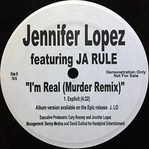 JENNIFER LOPEZ feat. JA RULE // I'M REAL (MURDER REMIX) (3VER)