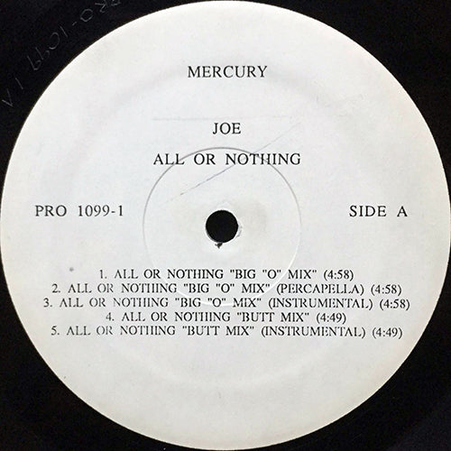 JOE // ALL OR NOTHING (BIG O REMIX) (8VER)