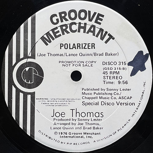 JOE THOMAS // FUNKY FEVER (11:00) / POLARIZER (9:56)
