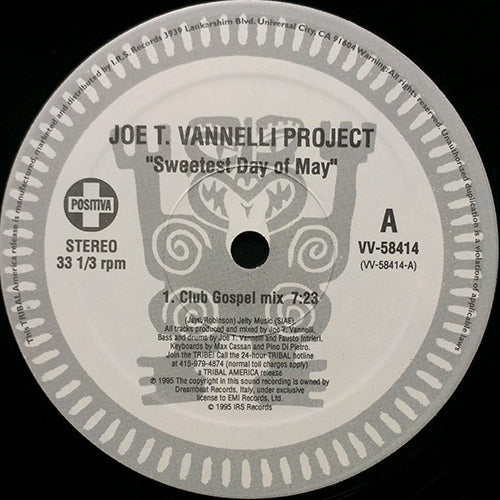 JOE T. VANNELLI PROJECT // SWEETEST DAY OF MAY (6VER) – next