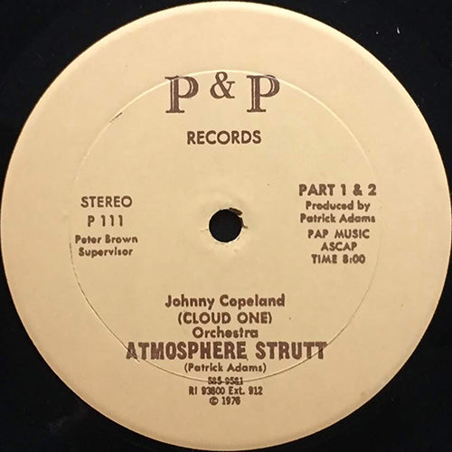 JOHNNY COPELAND ORCHESTRA (CLOUD ONE) // ATMOSPHERE STRUTT (8:00)