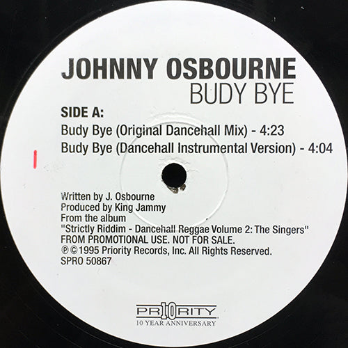 JOHNNY OSBOURNE // BUDY BYE (3VER)