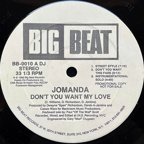 JOMANDA // DON'T YOU WANT MY LOVE (5VER) / SOMEONE TO LOVE ME