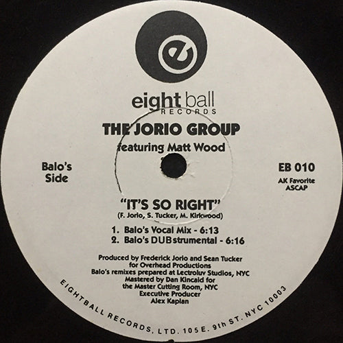 JORIO GROUP feat. MATT WOOD // IT'S SO RIGHT (5VER)