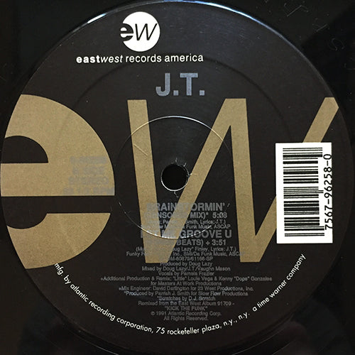 J.T. // LET ME GROOVE U (3VER) / BRAINSTORMIN'