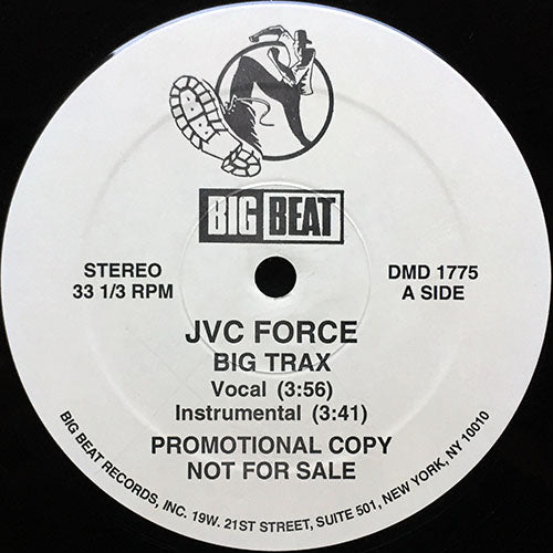 JVC FORCE // BIG TRAX (2VER) / 6 FEET BACK ON THE MAP (3VER)