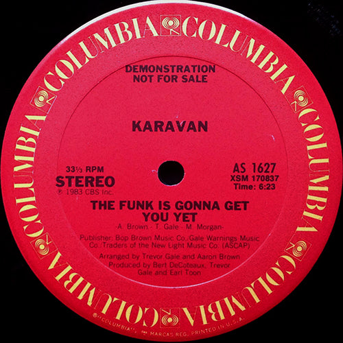 KARAVAN // THE FUNK IS GONNA GET YOU YET (6:23) / NEVER ALONE (5:02)