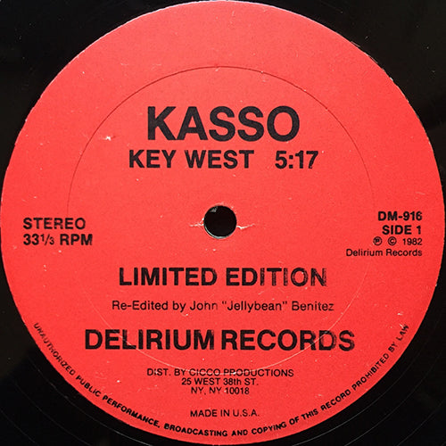 KASSO // KEY WEST (5:17) / WALKMAN (5:29)