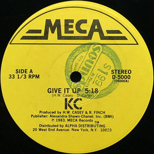 KC // GIVE IT UP (5:18) / (INSTRUMENTAL) (3:30)