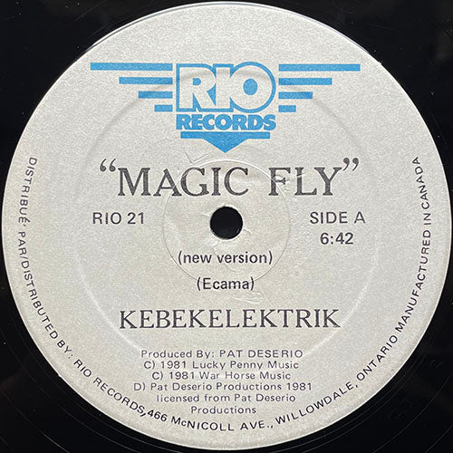 KEBEKELEKTRIK // MAGIC FLY (NEW VERSION) (6:42) / ORIGINAL VERSION