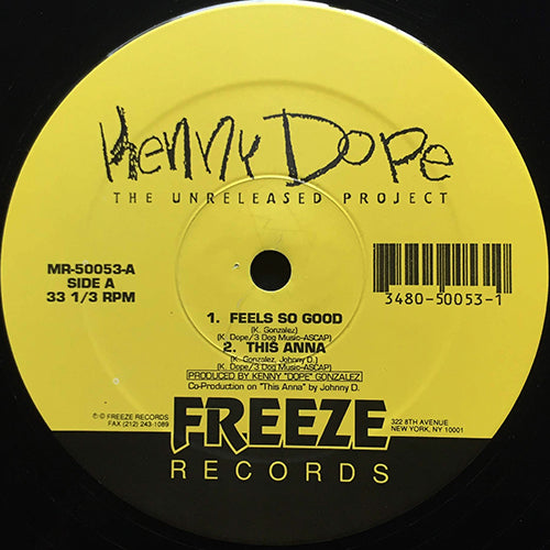 KENNY DOPE // FEELS SO GOOD / THIS ANNA / BOOMIN' IN YA JEEP (REMIX) (2VER)