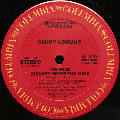 KENNY LOGGINS // I'M FREE (HEAVEN HELPS THE MAN) (3:46)