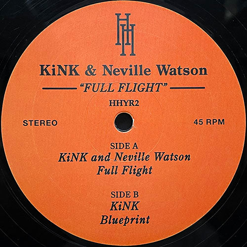 KINK & NEVILLE WATSON // FULL FLIGHT / BLUEPRINT