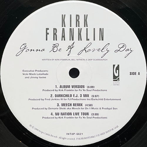 KIRK FRANKLIN // GONNA BE A LOVELY DAY (3VER)