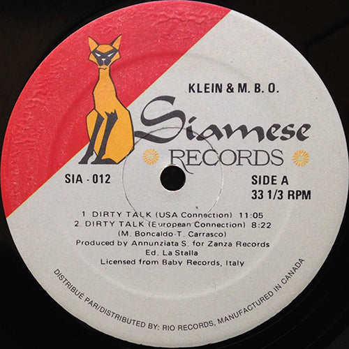 KLEIN & MBO // DIRTY TALK (4VER)
