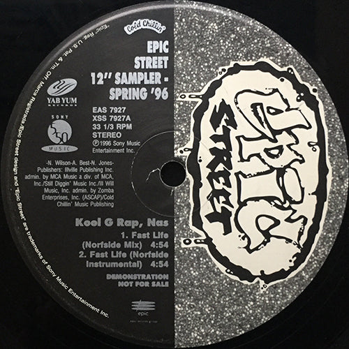 KOOL G RAP, NAS / MC EIHT // FAST LIFE (REMIX) (2VER) / THUGGIN' IT UP (3VER)