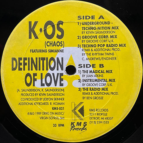 K-OS (CHAOS) feat. SIMIANNE // DEFINITION OF LOVE (6VER)