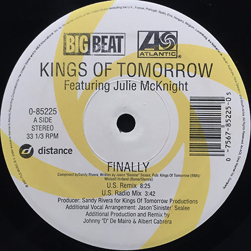 KINGS OF TOMORROW feat. JULIE McKNIGHT // FINALLY (7VER)