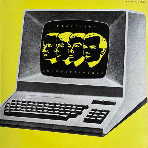 KRAFTWERK // COMPUTER WORLD (LP) inc. DENTAKU / NUMBERS / COMPUTER WORLD 2 / COMPUTER LOVE / HOME COMPUTER / IT'S MORE FUN TO COMPUTE
