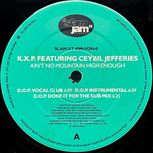 KXP feat. CEYBIL JEFFERIES // AIN'T NO MOUNTAIN HIGH ENOUGH (6VER)