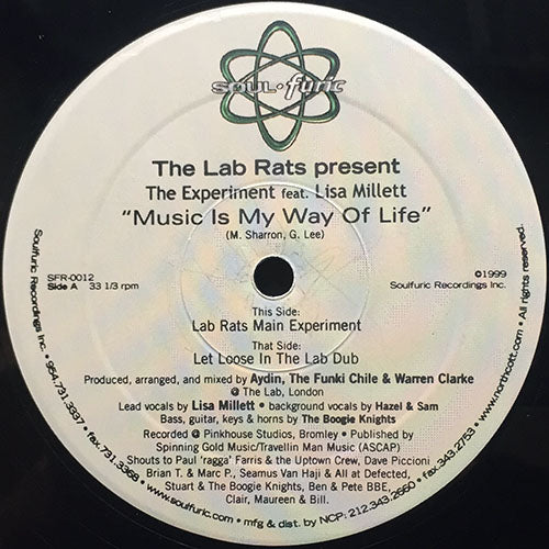 LAB RATS presents THE EXPERIMENT feat. LISA MILLETT // MUSIC IS MY WAY OF LIFE (2VER)