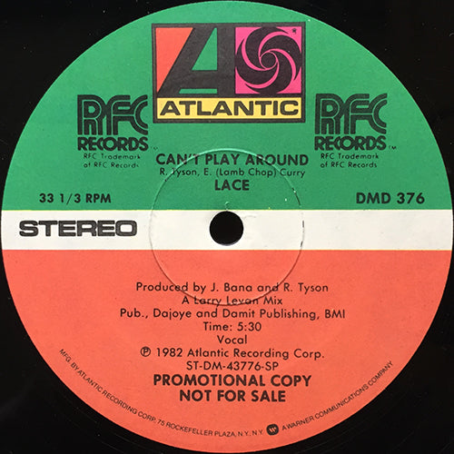 LACE // CAN'T PLAY AROUND (5:30/3:56) / (INSTRUMENTAL VERSION) (4:56)