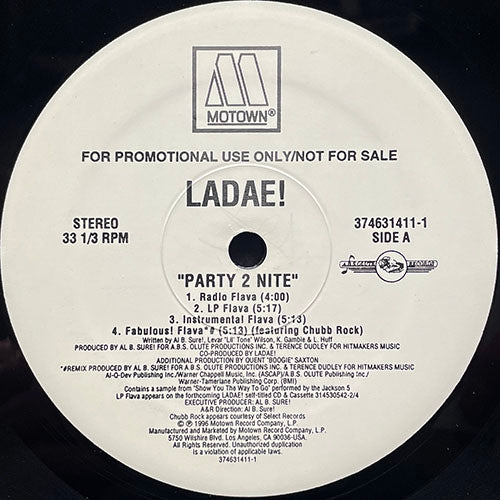 LADAE // PARTY 2 NITE (8VER)