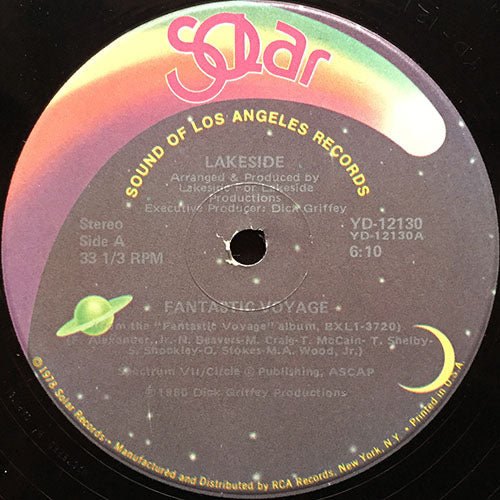 LAKESIDE // FANTASTIC VOYAGE (6:10) / I CAN'T GET YOU OUT OF MY HEAD (5:36)