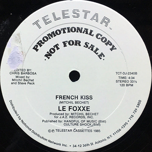 LE FOXXE // FRENCH KISS (5:40/4:34)