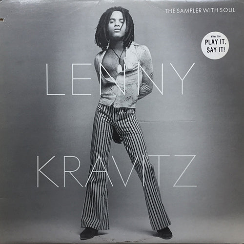 LENNY KRAVITZ // THE SAMPLER WITH SOUL (EP) inc. IT AIN'T OVER 'TIL IT'S OVER / WHAT GOES AROUND COMES AROUND / ALWAYS ON THE RUN / MORE THAN ANYTHING IN THIS WORLD / STAND BY MY WOMAN