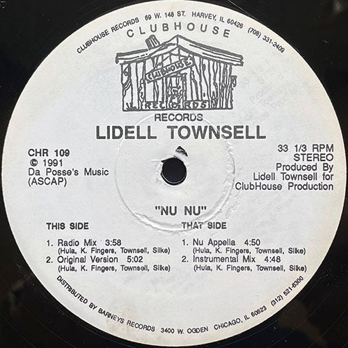 LIDELL TOWNSELL // NU NU (4VER)