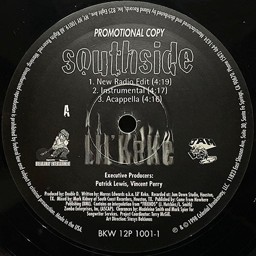 LIL' KEKE // SOUTHSIDE (5VER)
