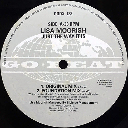 LISA MOORISH // JUST THE WAY IT IS (4VER)