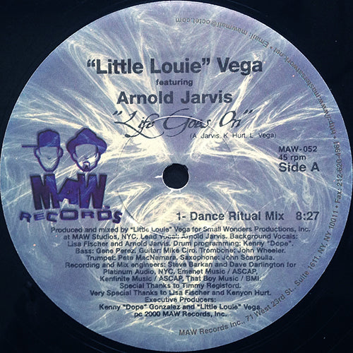 LITTLE LOUIE VEGA feat. ARNOLD JARVIS // LIFE GOES ON (2VER)