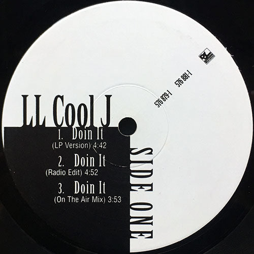 LL COOL J // DOIN IT (REMIX & ORIGINAL) (9VER) / HEY LOVER (STREET MIX) (3VER)
