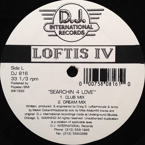 LOFTIS IV // SEARCHIN 4 LOVE (4VER)