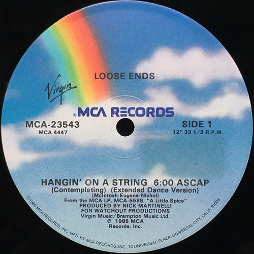 LOOSE ENDS // HANGIN' ON A STRING (COMTEMPLATING) (6:00) / A LITTLE SPICE (5:06)