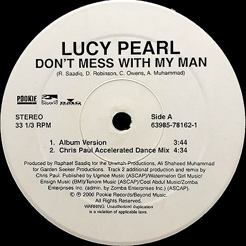 LUCY PEARL // DON'T MESS WITH MY MAN (5VER)